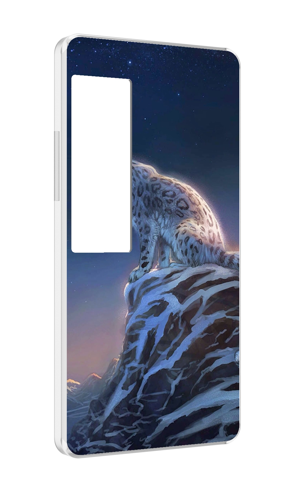 

Чехол MyPads Одинокий-Барс для Meizu Pro 7 Plus, Прозрачный, Tocco