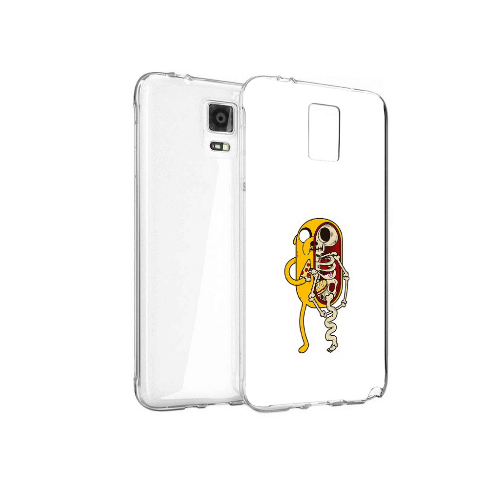 

Чехол MyPads Tocco для Samsung Galaxy Note 4 Джейк скелет, Прозрачный, Tocco