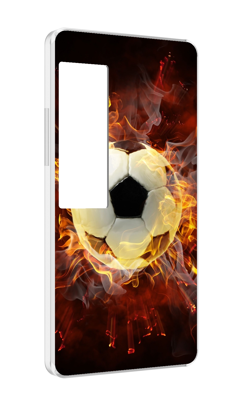 

Чехол MyPads Огненный-мяч для Meizu Pro 7 Plus, Прозрачный, Tocco