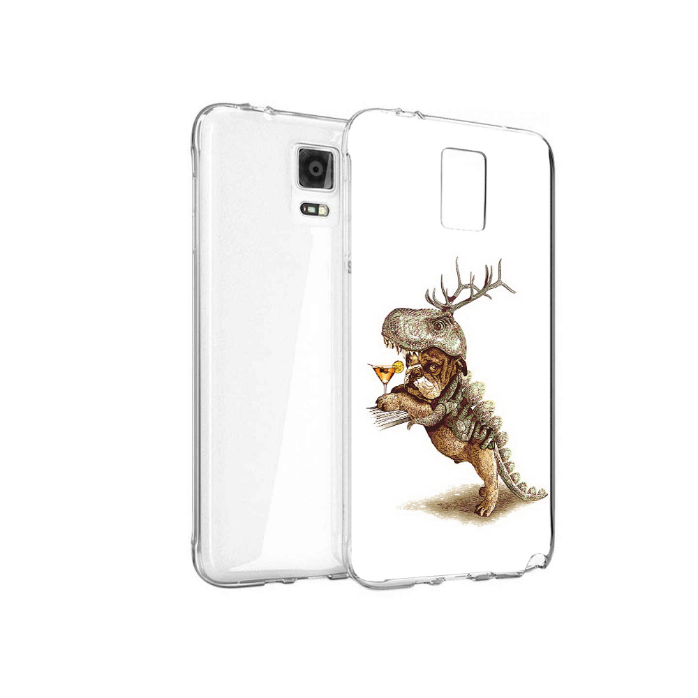 Чехол MyPads Tocco для Samsung Galaxy Note 4 тематическая вечеринка