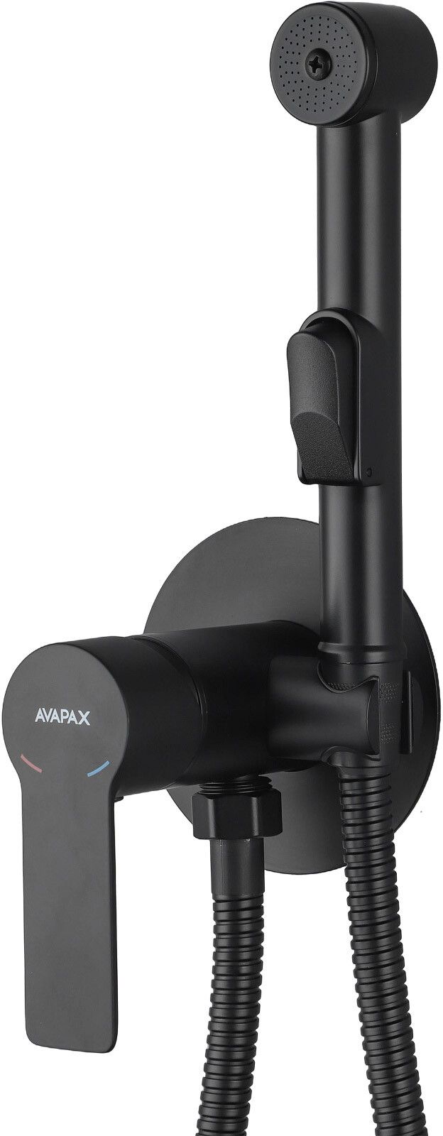 Гигиенический душ Avapax, серия HB112-BLACK (AP06138B)
