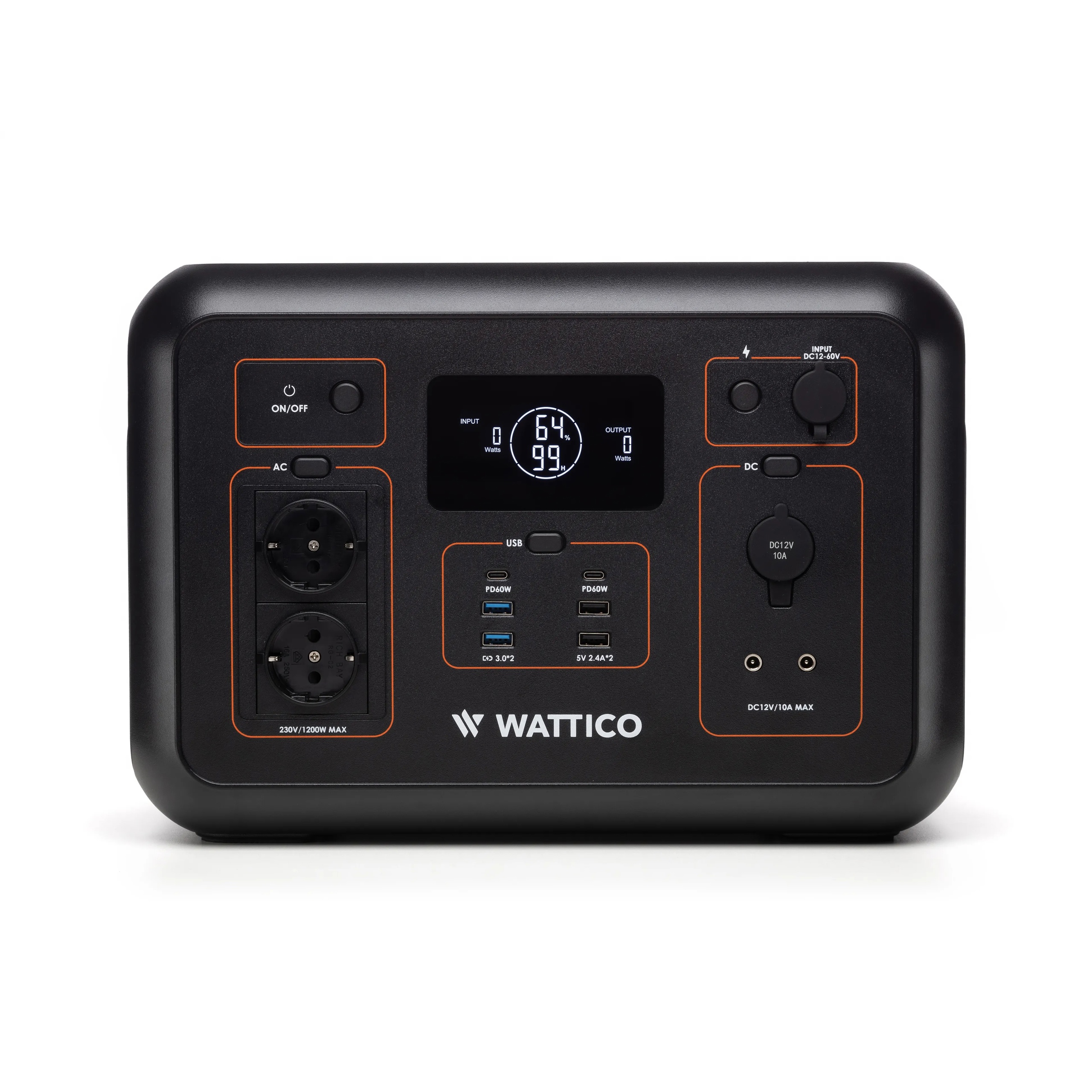 Портативная электростанция WATTICO Home 1200 MAX