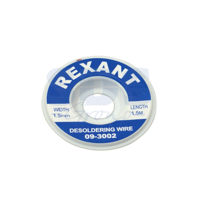 

Удаление припоя Rexant 09-3002 Медная лента для удаления припоя (1 штука), 09-3002 Медная лента для удаления припоя (1 штука)