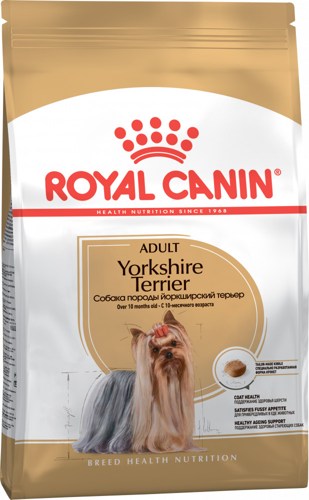 фото Сухой корм для собак royal canin yorkshire terrier adult, птица, 1.5кг