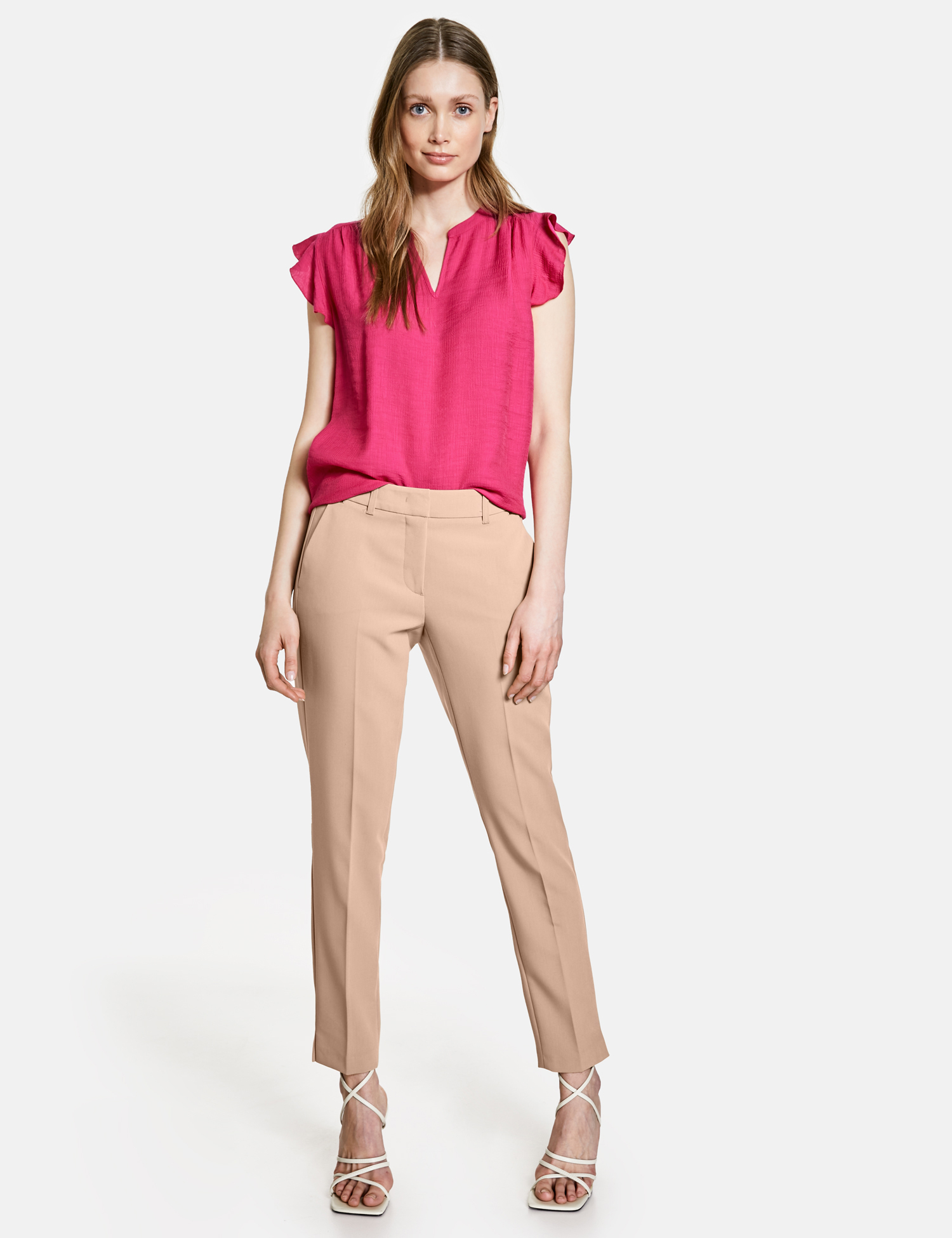 

Брюки женские TAIFUN by GERRY WEBER 520029-19800-9360 коричневые 44, 520029-19800-9360