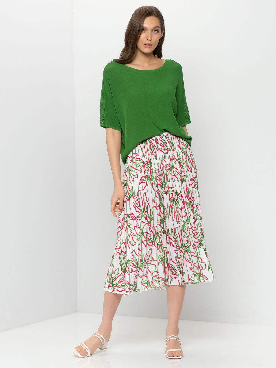 

Юбка женская Gerry Weber 510019-31410-9123 белая 44, 510019-31410-9123