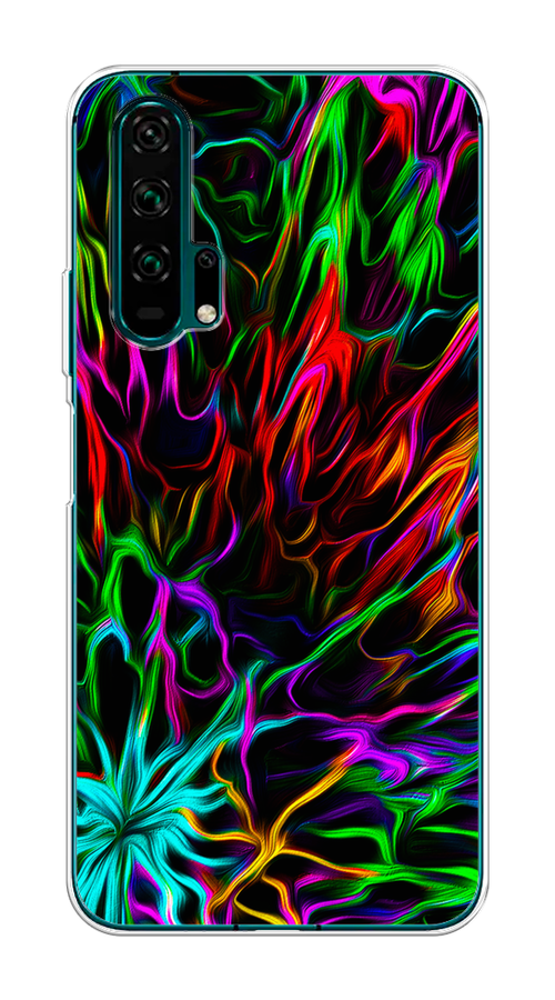 

Чехол на Honor 20 Pro "Разноцветные разводы", Голубой;зеленый;оранжевый, 69350-3