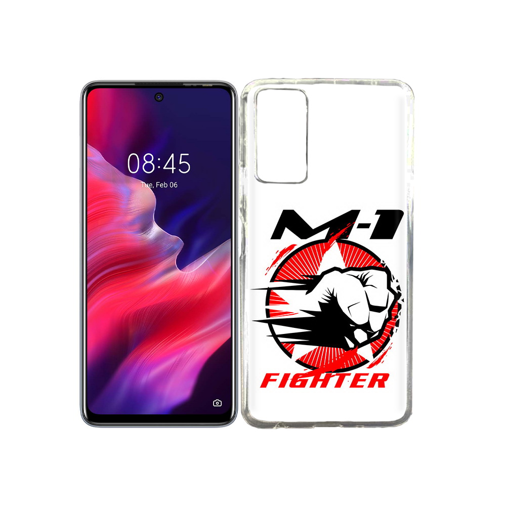 

Чехол MyPads Tocco для Tecno Pova 2 единоборства М-1, Прозрачный, Tocco