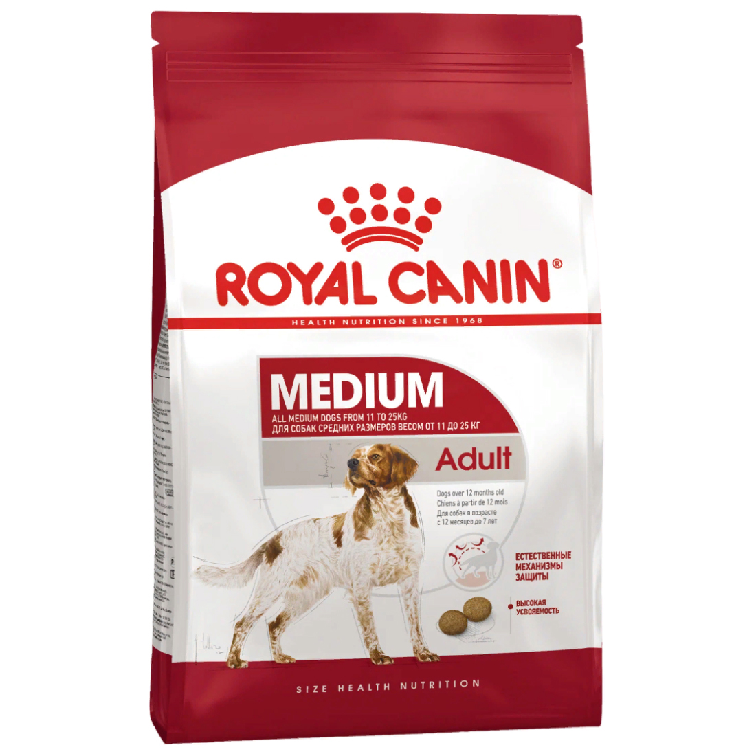 Сухой корм для собак ROYAL CANIN Adult Medium, рис, птица, свинина, 3кг