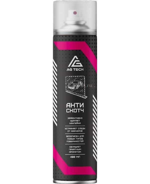 

Антискотч, 400 Мл AG TECH арт. AG1124, Прозрачный