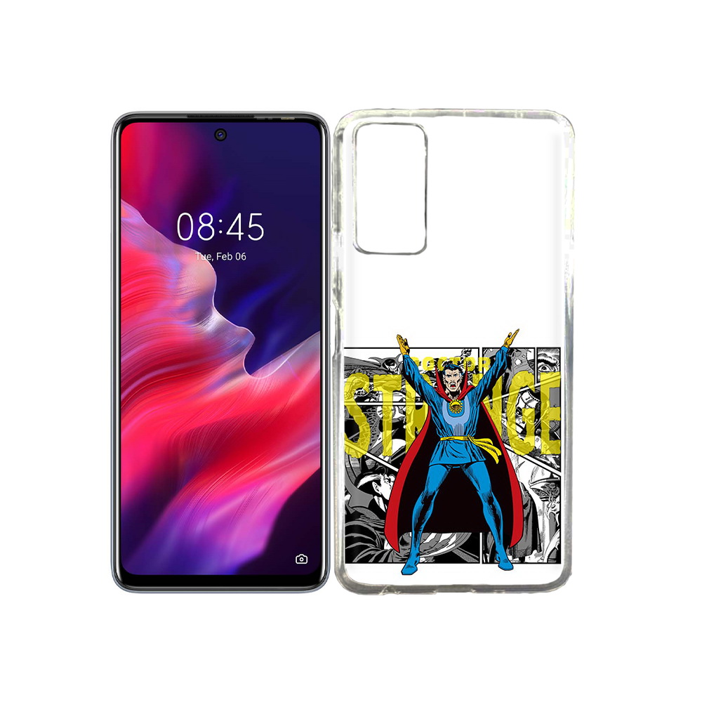 Чехол MyPads Tocco для Tecno Pova 2 доктор стренж комикс