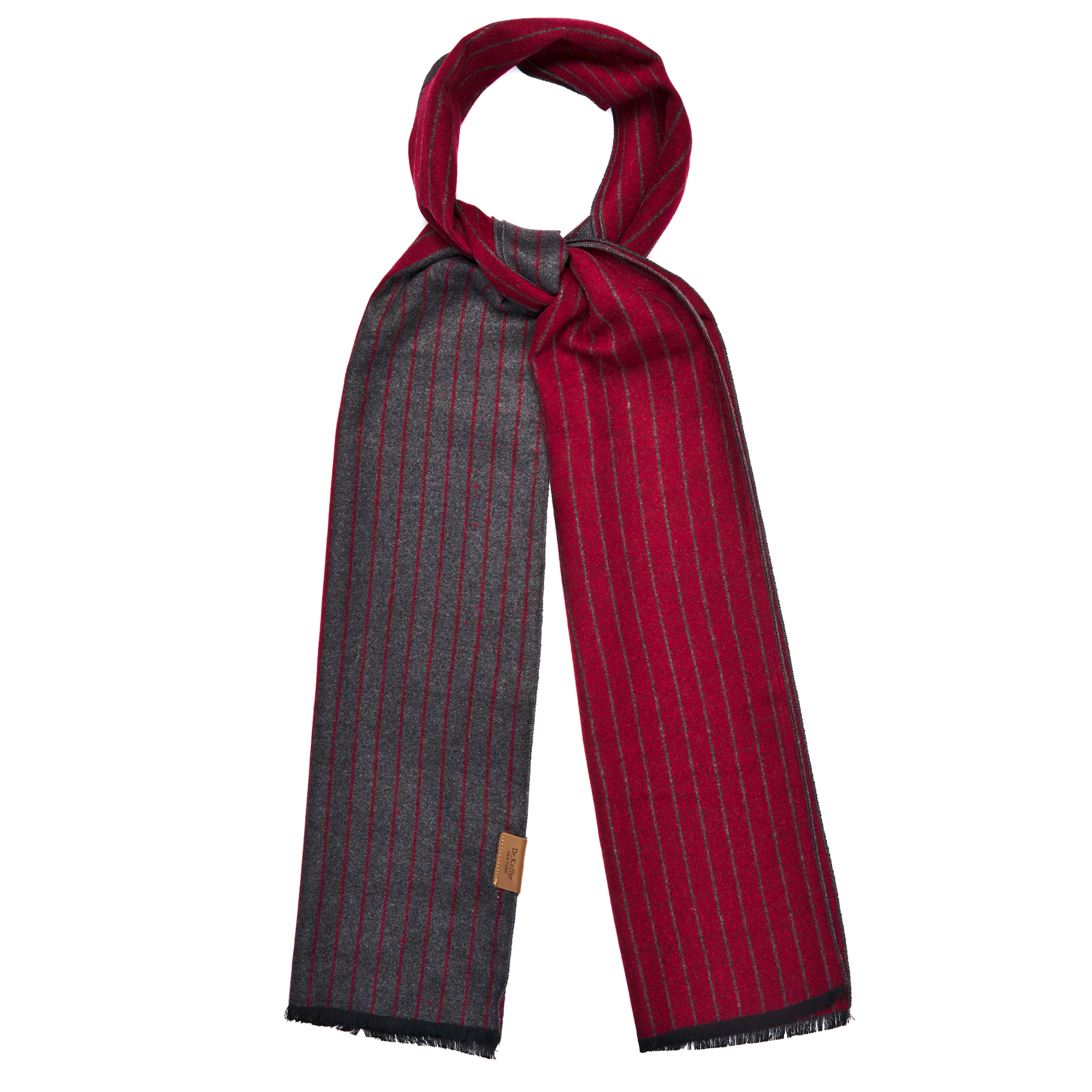 

Шарф мужской Dr.Koffer S810744-157-03 красный, 65х180х1.5 см, S810744-157-03