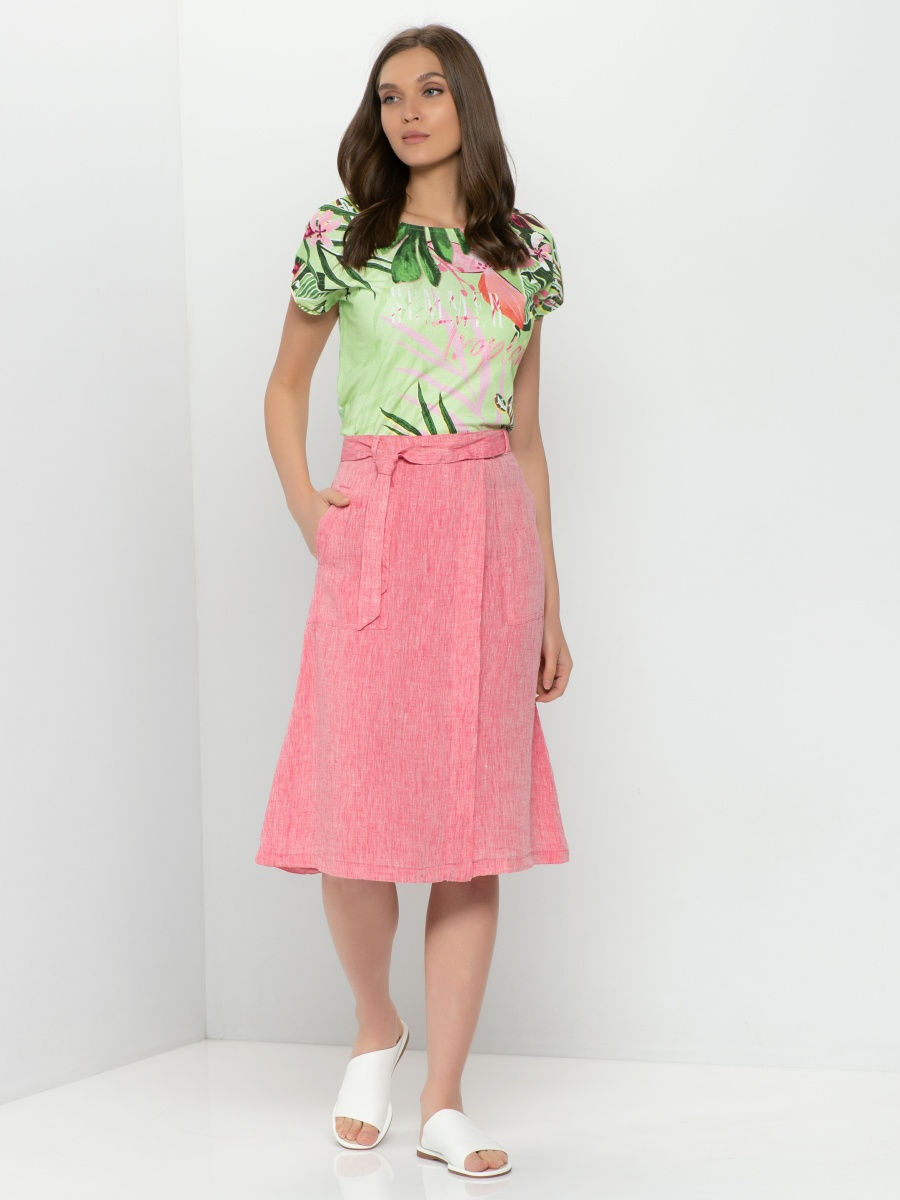 

Футболка женская Gerry Weber 470086-44001-5091 зеленая 40, 470086-44001-5091