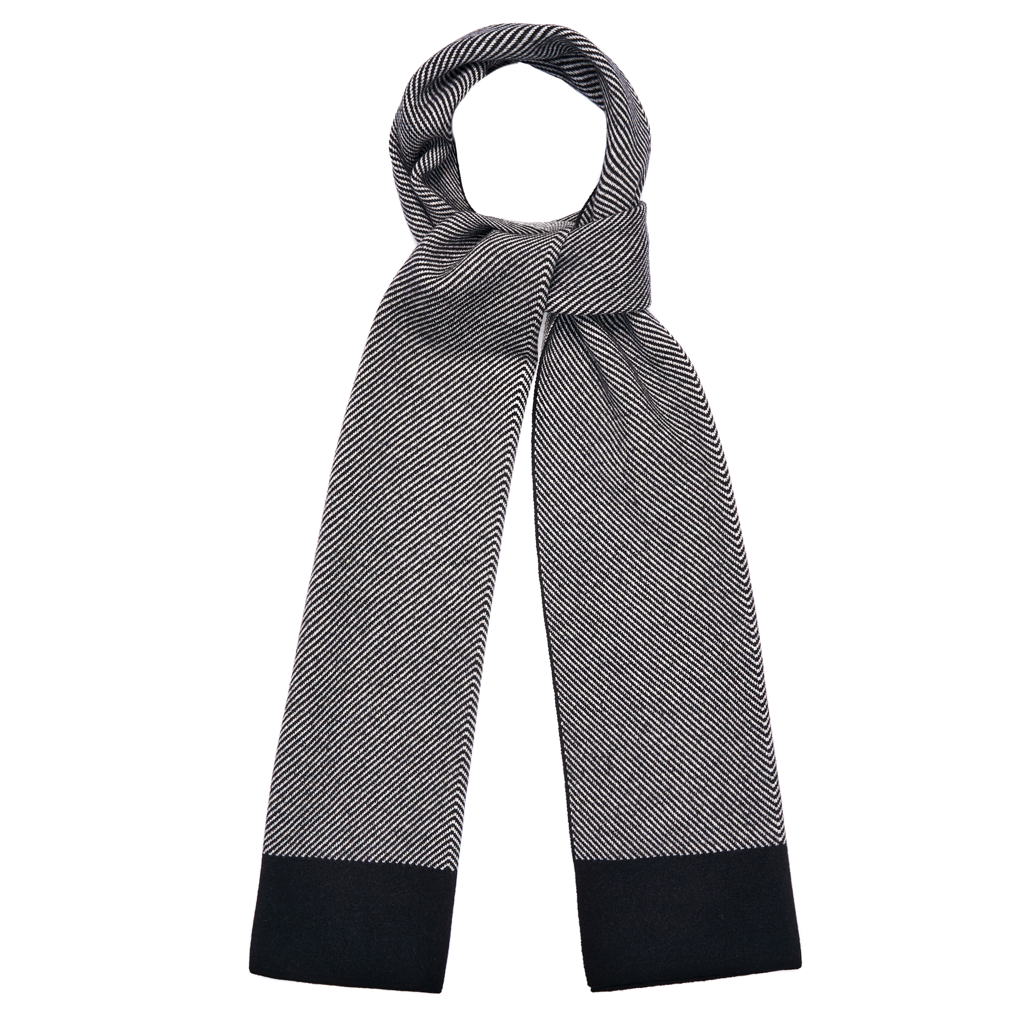 

Шарф мужской Dr.Koffer S810729-157-04 черный, 65х180х1.5 см, Черный;серый, S810729-157-04