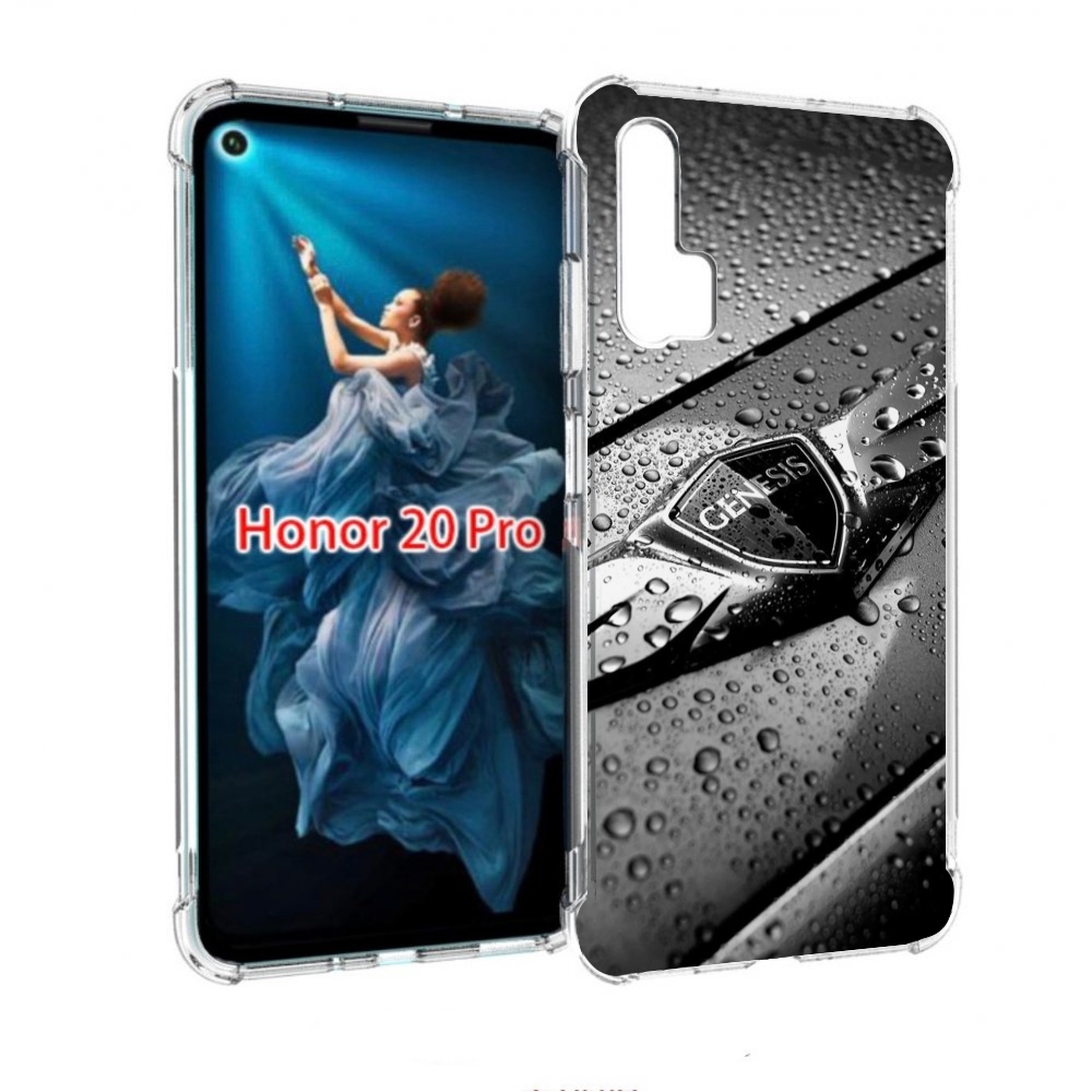 

Чехол бампер MyPads дженезис genesis 2 мужской для Honor 20 Pro, Прозрачный, Tocco