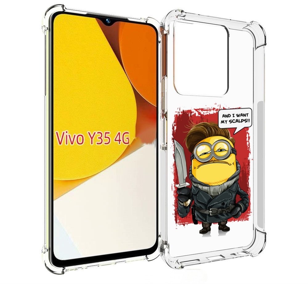 

Чехол MyPads миньон убийца для Vivo Y35 4G 2022 / Vivo Y22, Прозрачный, Tocco