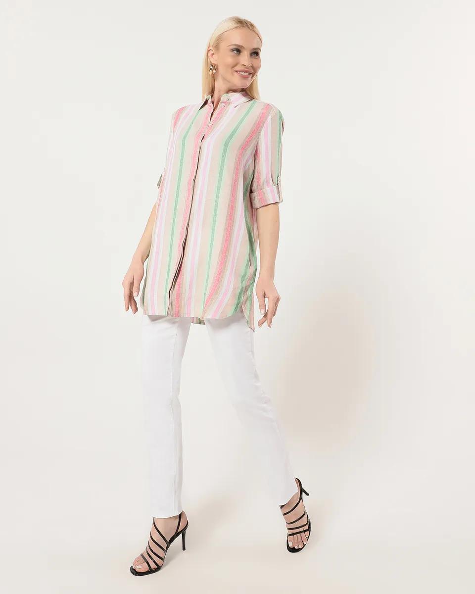 

Блуза женская Gerry Weber 460341-66784-9129 бежевая 48, 460341-66784-9129