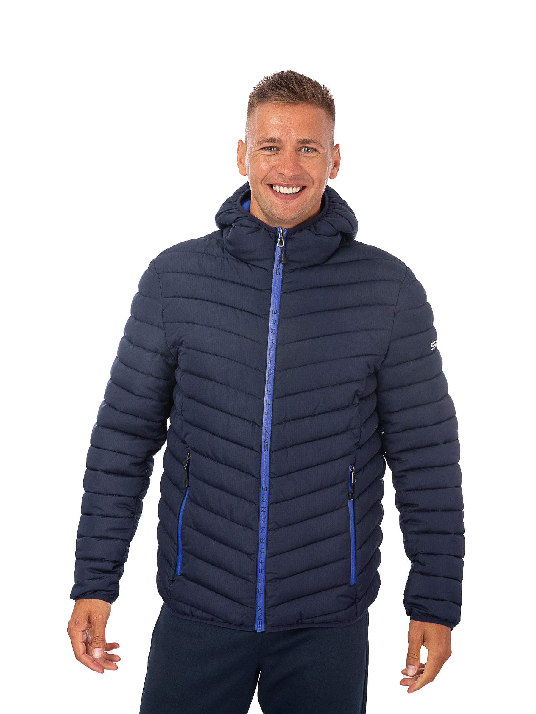 

Куртка мужская Scuola Nautica Italiana 139151 синяя M, Синий, 139151