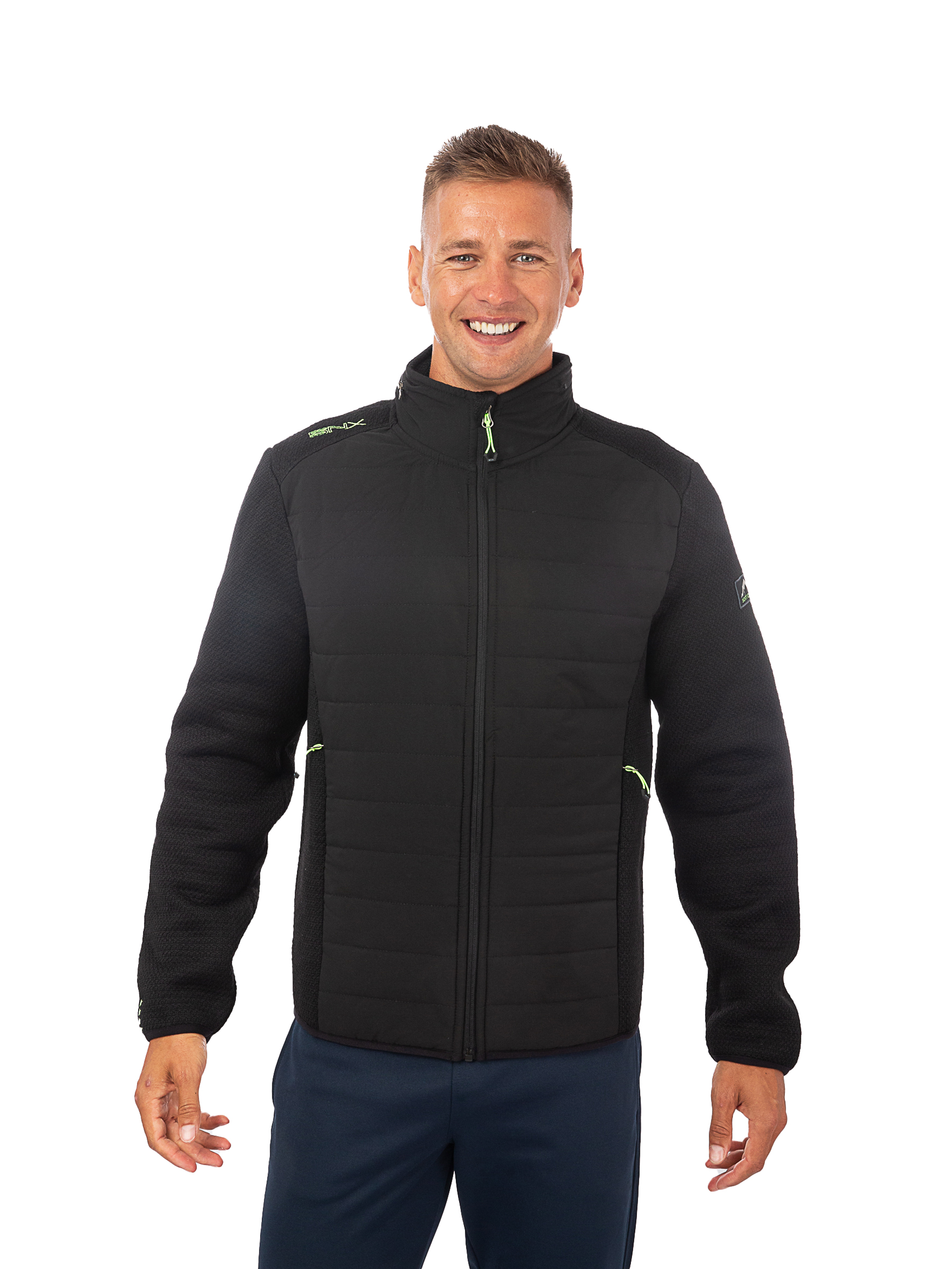 

Куртка мужская Scuola Nautica Italiana 129251 черная M, Черный, 129251