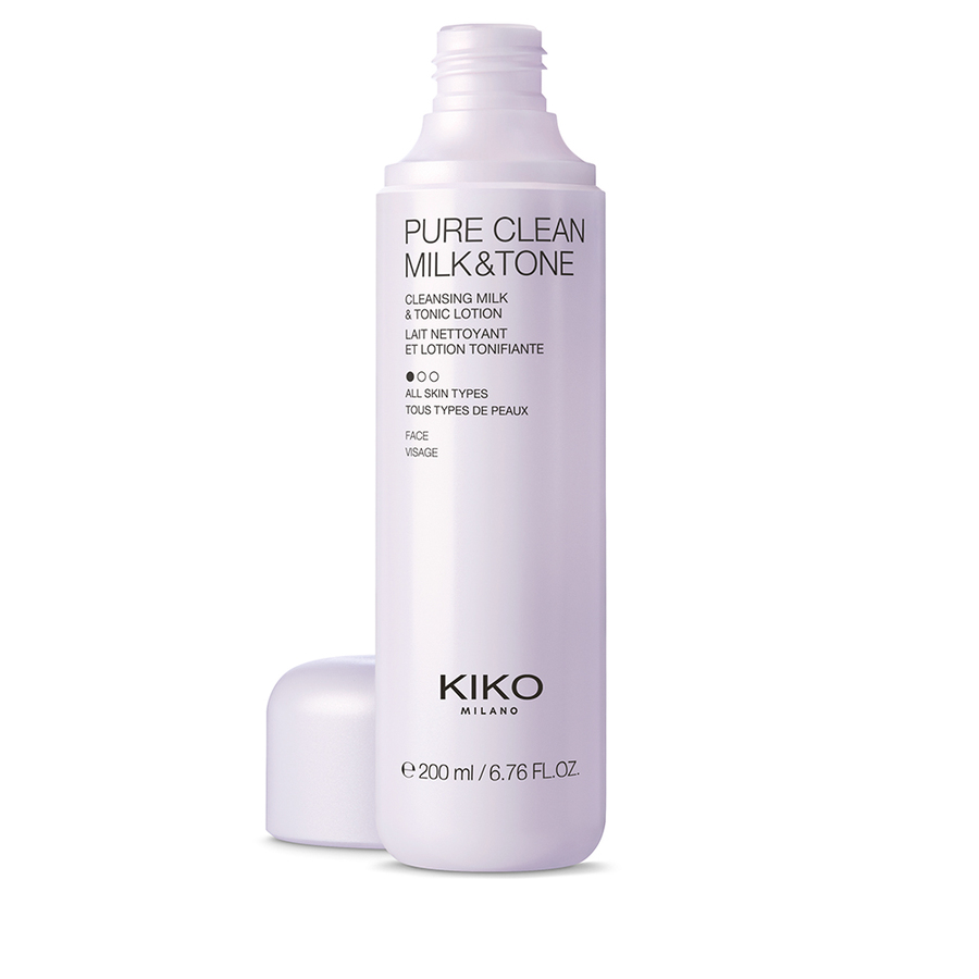

Тоник Kiko Milano Pure clean milk & tone 200 мл, PURE CLEAN MILK & TONE