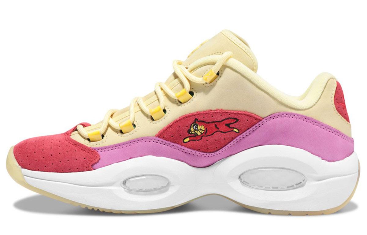 

Кроссовки унисекс Reebok BBC Ice Cream x Question Low Running Dog бежевые 38.5 EU, Бежевый, BBC Ice Cream x Question Low Running Dog