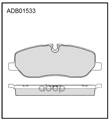 

Тормозные колодки ALLIED NIPPON дисковые ADB01533