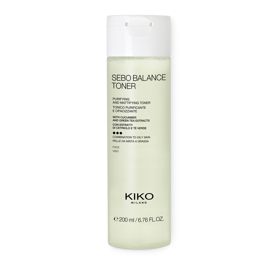 

Тоник Kiko Milano Sebo balance toner 200 мл, SEBO BALANCE TONER