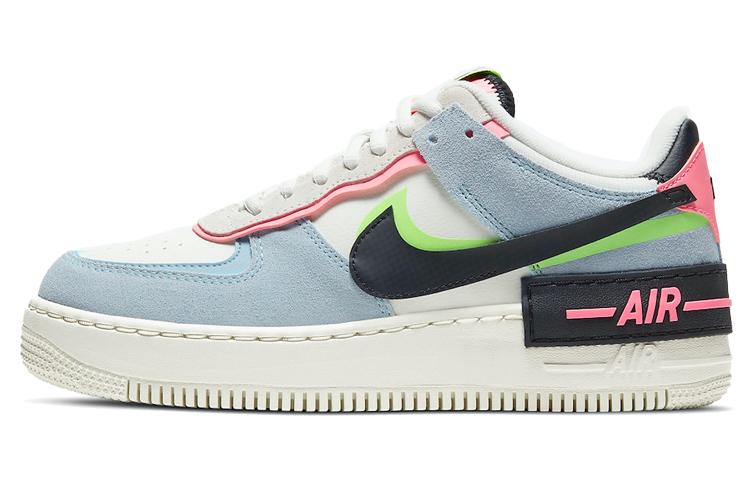 

Кеды унисекс Nike Air Force 1 Low Shadow Sunset Pulse белые 40.5 EU, Белый, Air Force 1 Low Shadow Sunset Pulse