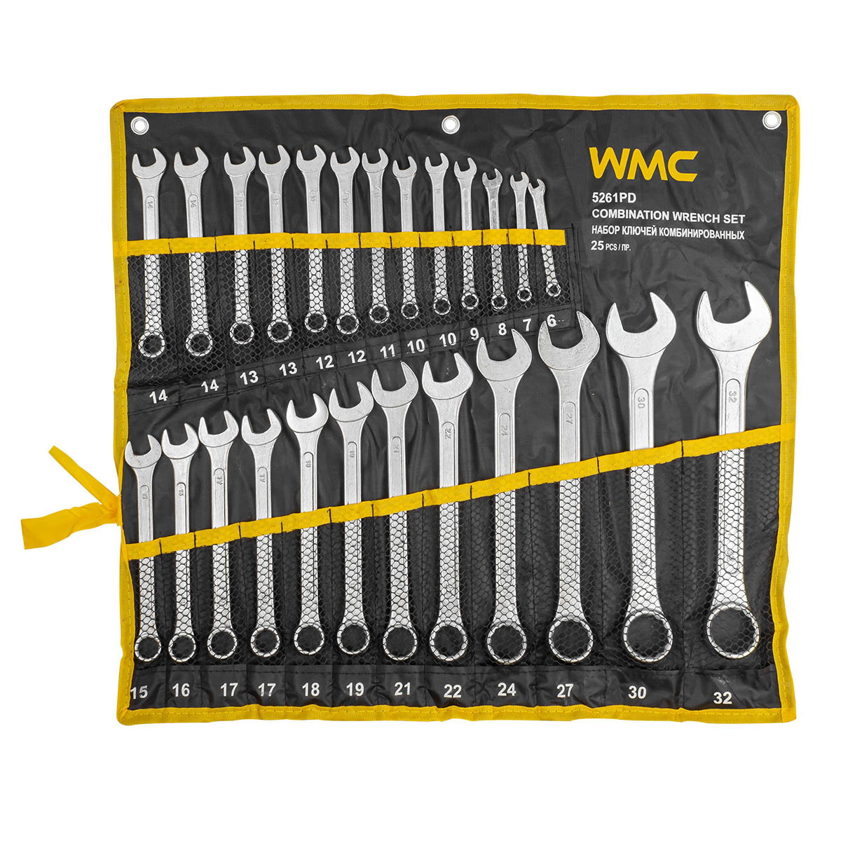 WMC TOOLS Ключи комбинированные, набор 25пр. 6-32мм  1шт