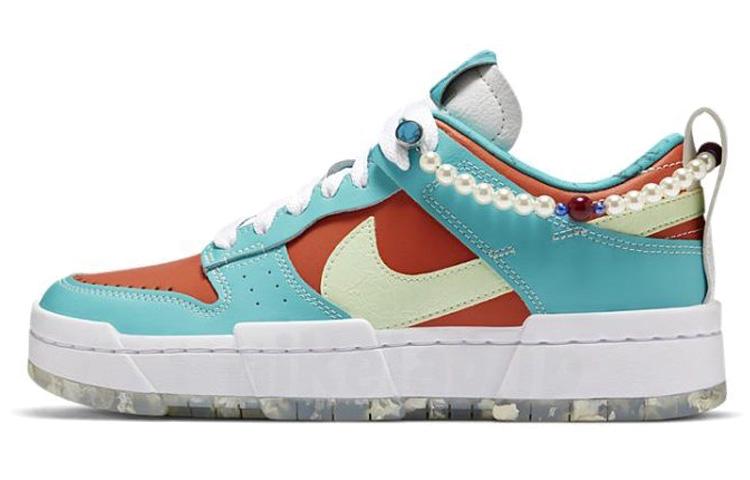 

Кеды унисекс Nike Dunk Disrupt Low бирюзовые 38 EU, Бирюзовый, Dunk Disrupt Low