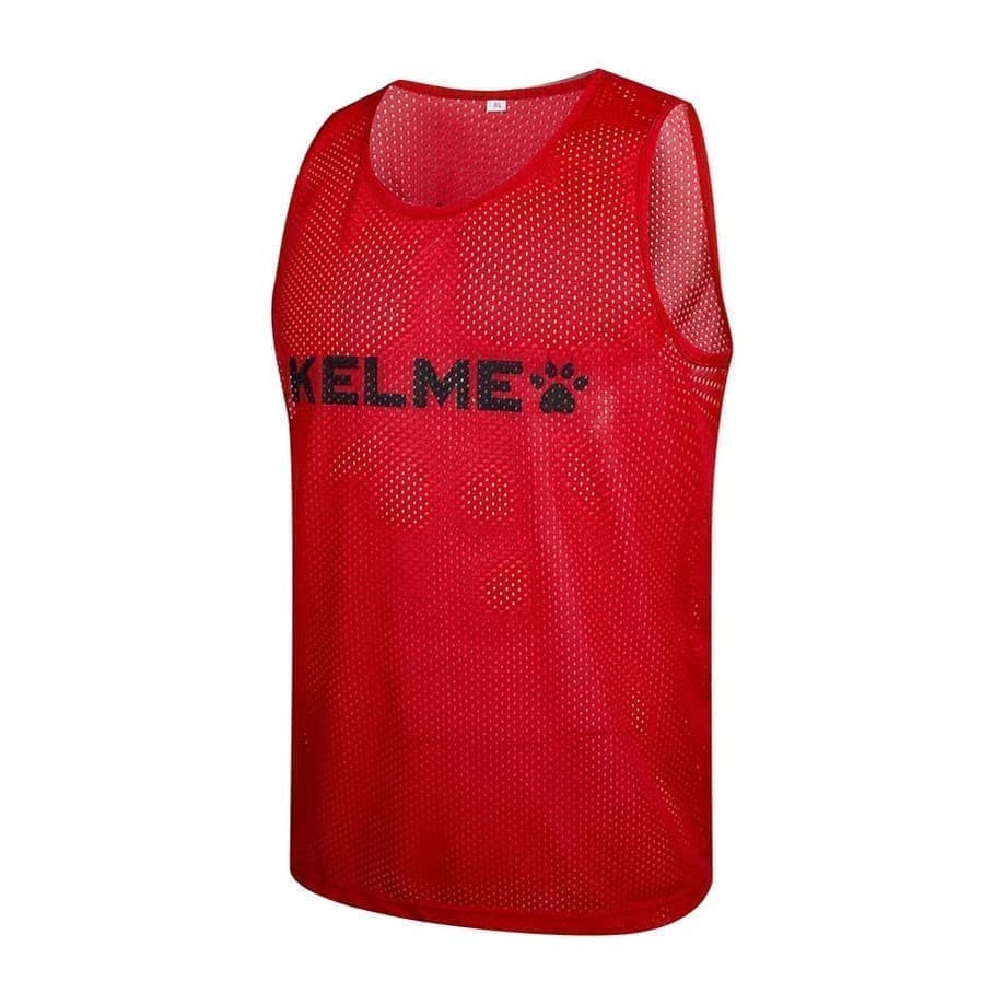 Kelme ADULT TRAINING VEST Манишка тренировочная Красный/Черный L