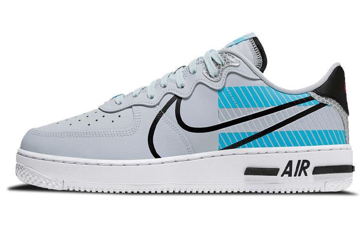 

Кеды унисекс Nike 3M x Nike Air Force 1 React серые 45 EU, Серый, 3M x Nike Air Force 1 React