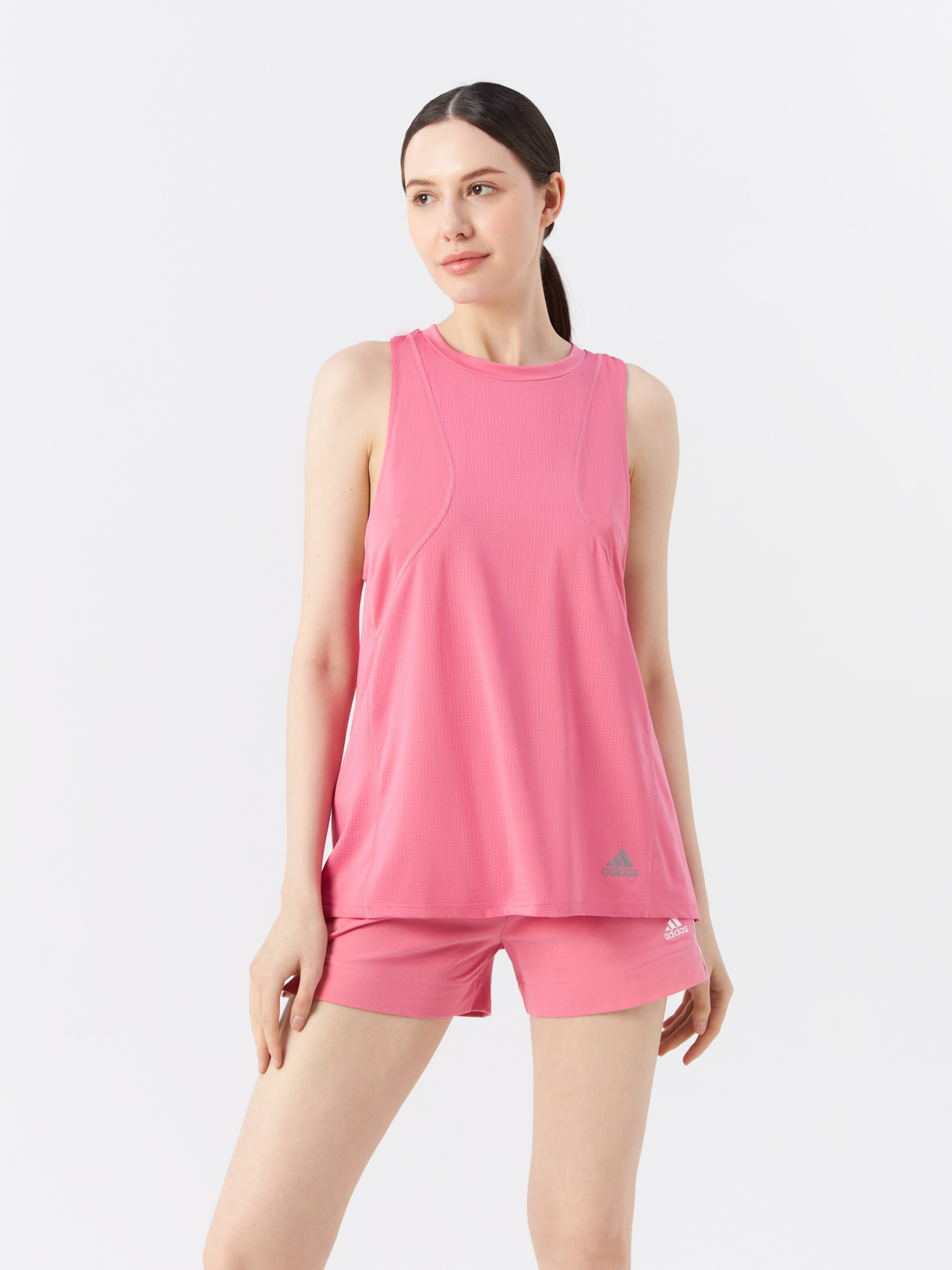 Майка женская Adidas Own the Run Running Shirt Gu3839 розовая XS