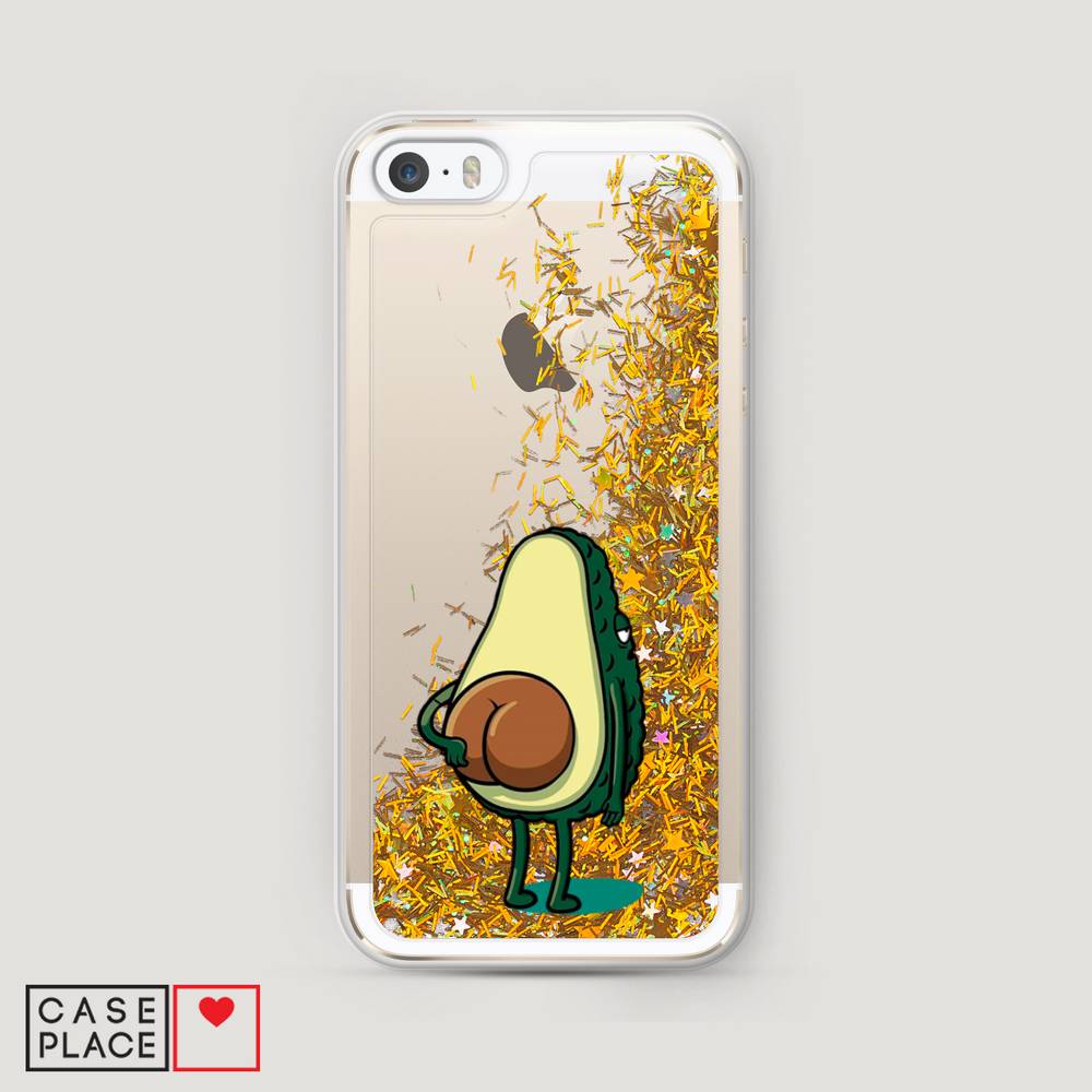 

Чехол Awog на Apple iPhone 5 / Айфон 5 "Попа авокадо", 10390-1