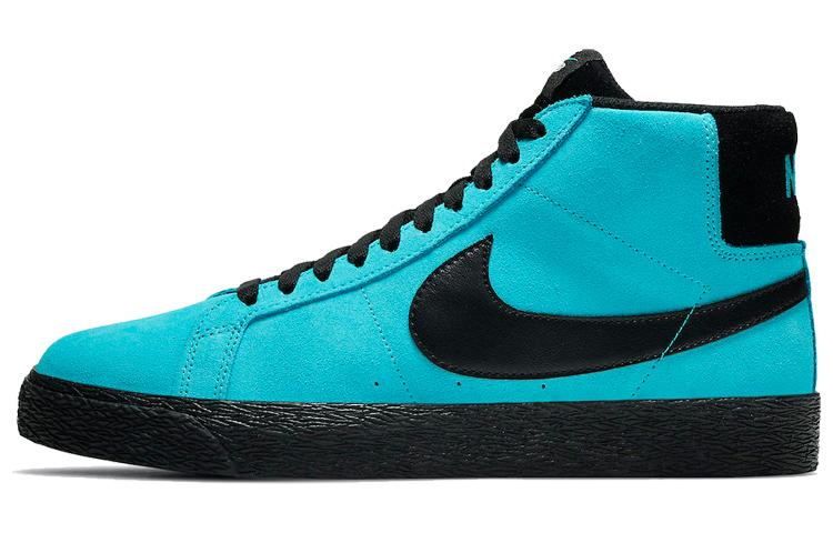 

Кеды унисекс Nike Blazer SB Zoom Baltic Blue голубые 36.5 EU, Голубой, Blazer SB Zoom Baltic Blue