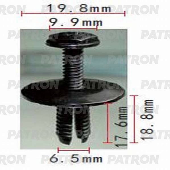 

Клипса Автомобильная PATRON P370602