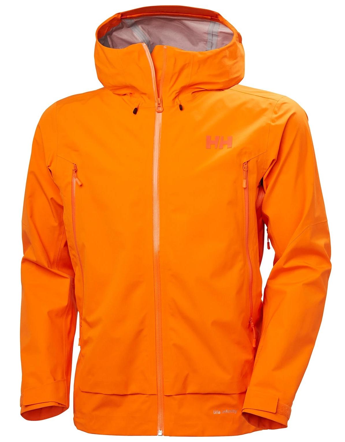 фото Спортивная куртка мужская helly hansen 63055_226 оранжевая 52