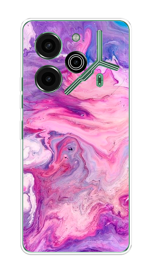 

Чехол на Tecno Pova 6 Pro 5G "Нежно-розовая абстракция", Розовый, 305250-1
