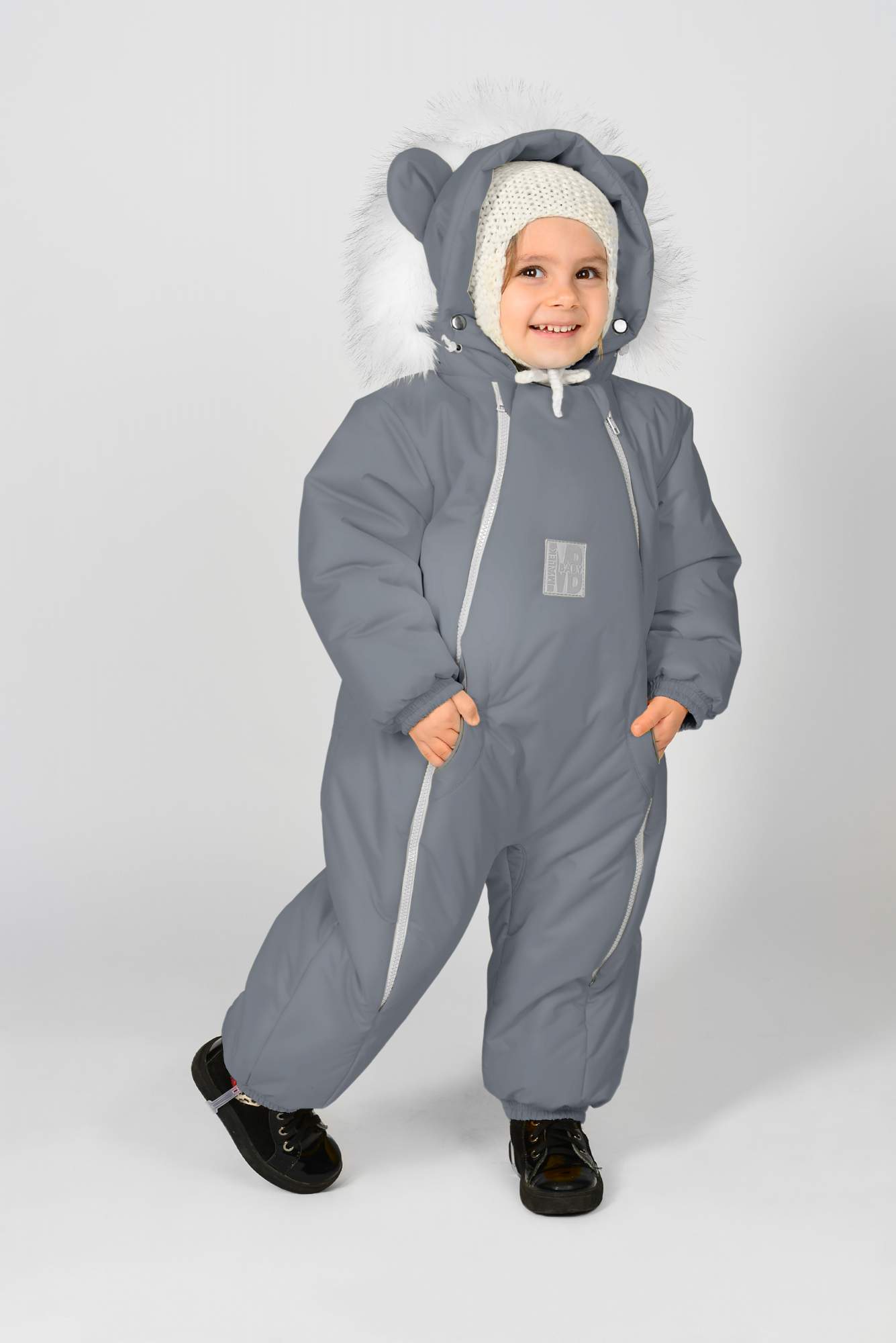

Комбинезон детский Malek-Baby 263ш/2, Серый, 104, 263ш/2