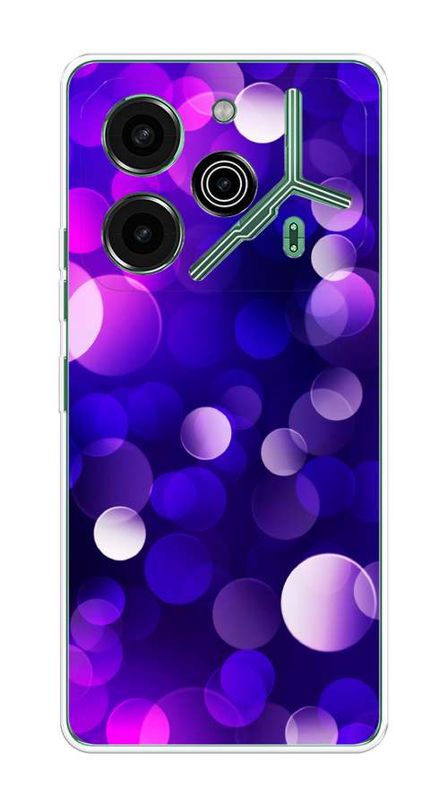 

Чехол на Tecno Pova 6 Pro 5G "Абстракция 27", Фиолетовый, 305250-1
