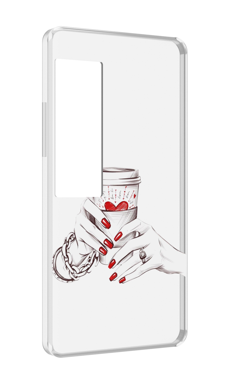 

Чехол MyPads Любовный-стакан для Meizu Pro 7 Plus, Прозрачный, Tocco