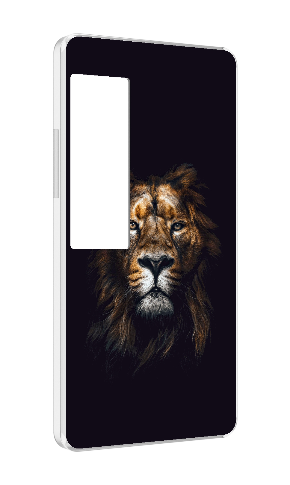 

Чехол MyPads Лев-в-тени мужской для Meizu Pro 7 Plus, Прозрачный, Tocco