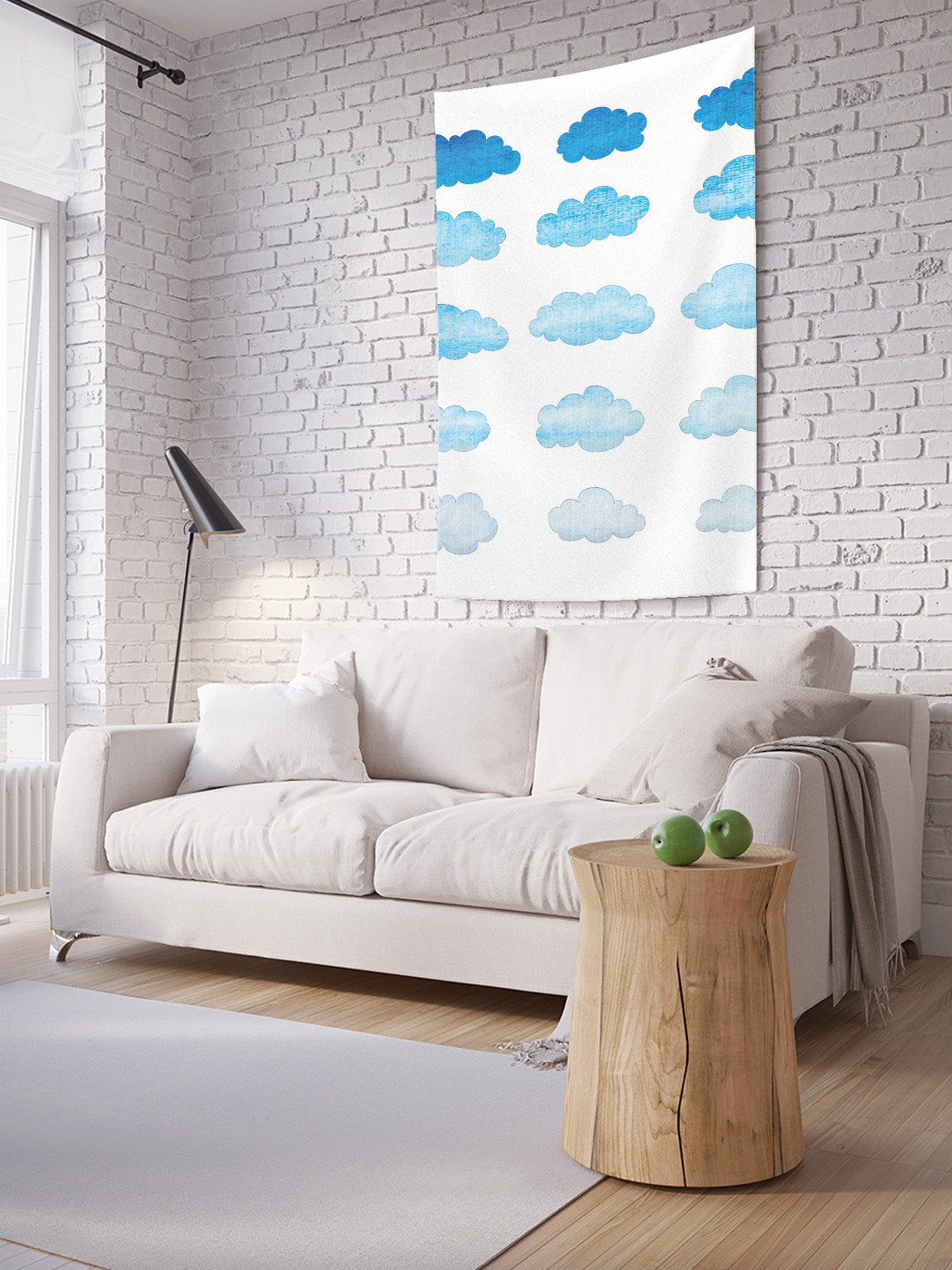 

Вертикальное фотопанно на стену JoyArty Разные облака 150x200 см, Разные облака
