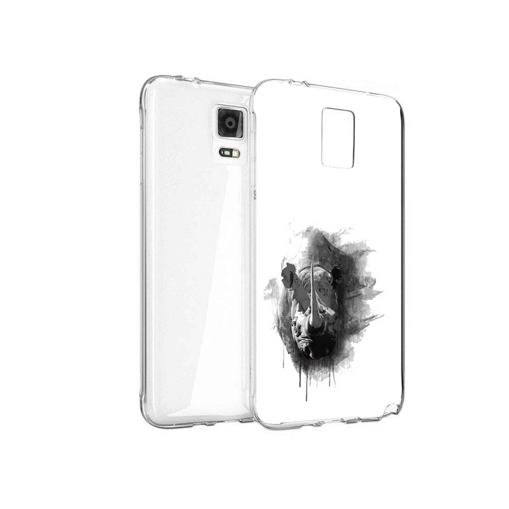 

Чехол MyPads Tocco для Samsung Galaxy Note 4 носорог, Прозрачный, Tocco