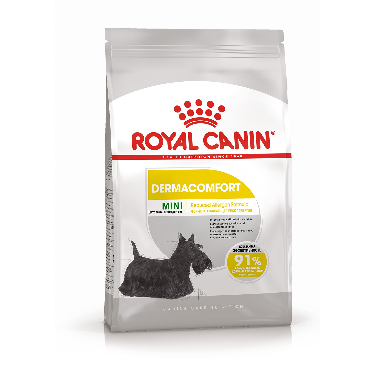 

Сухой корм для собак Royal Canin Mini Dermacomfort, с чувствительной кожей 3 кг, Mini Dermacomfort