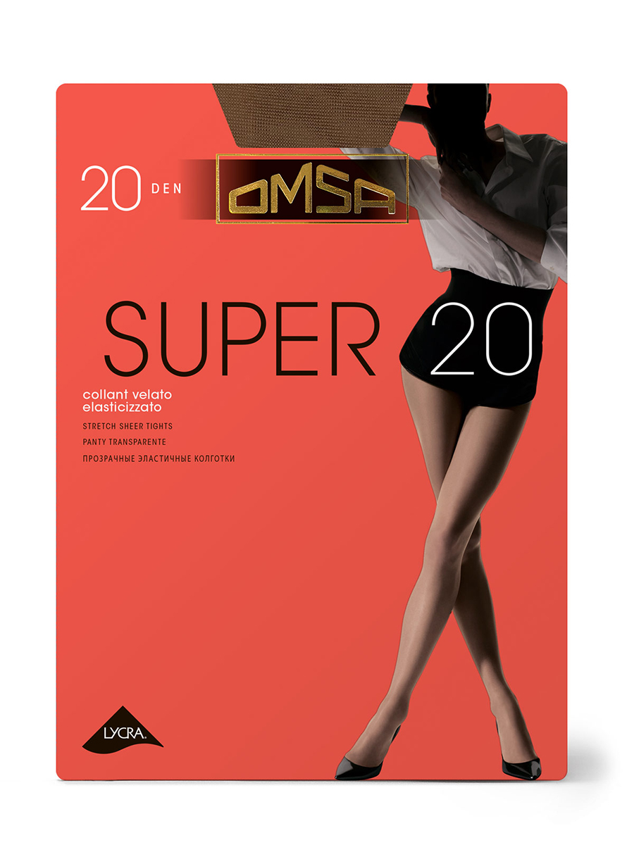 

Колготки Omsa SUPER 20 sierra, Коричневый, SUPER 20