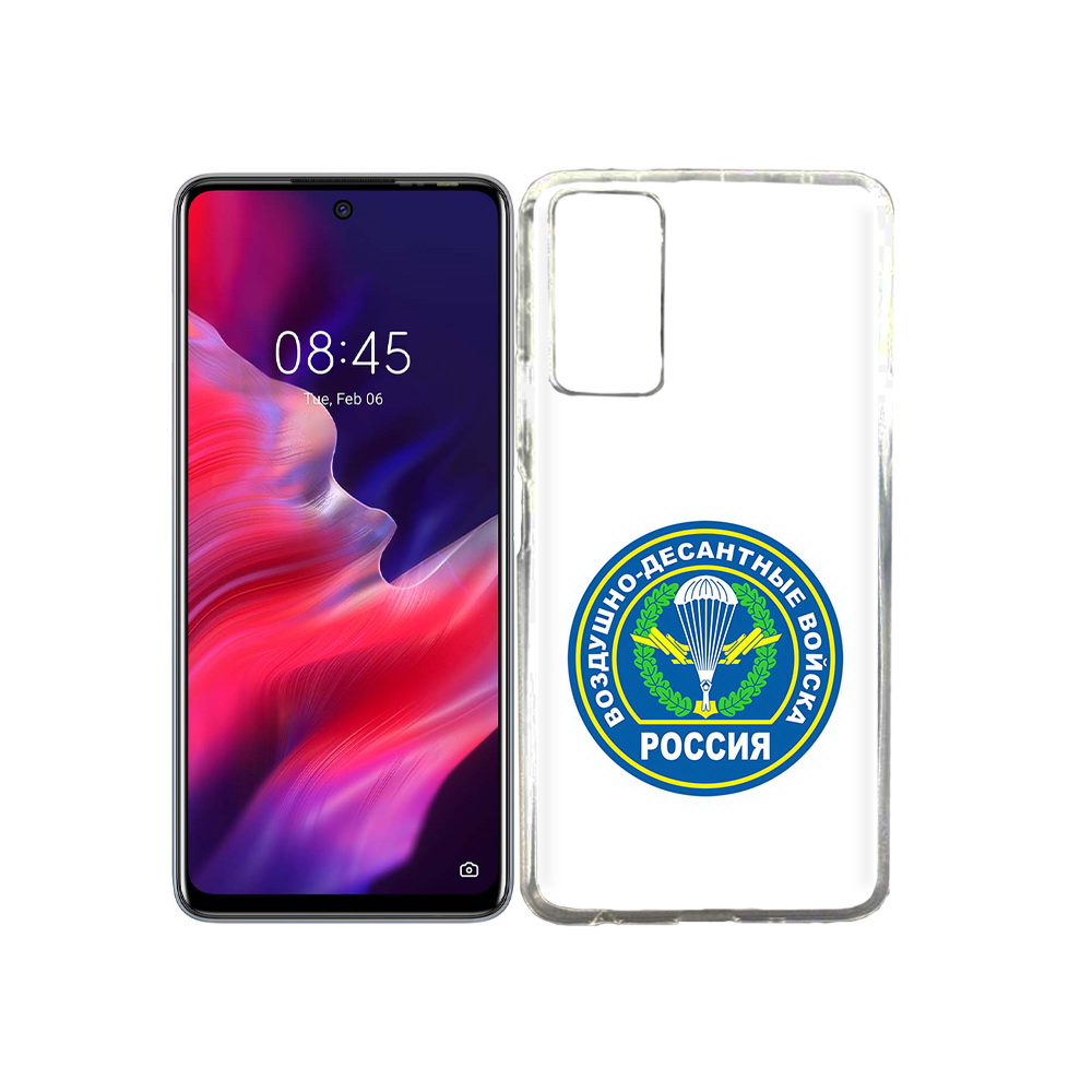 

Чехол MyPads Tocco для Tecno Pova 2 вдв, Прозрачный, Tocco
