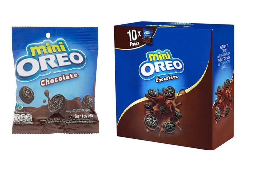 

Печенье Oreo Mini Chocolate, мини с шоколадным кремом, 20,4 г х 10 шт