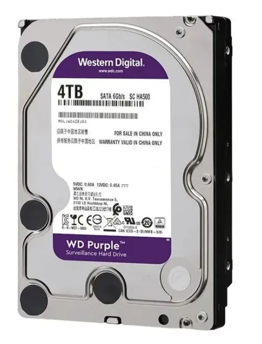 Жесткий диск WD Purple IntelliPower 4 ТБ (WD40PURX (2))