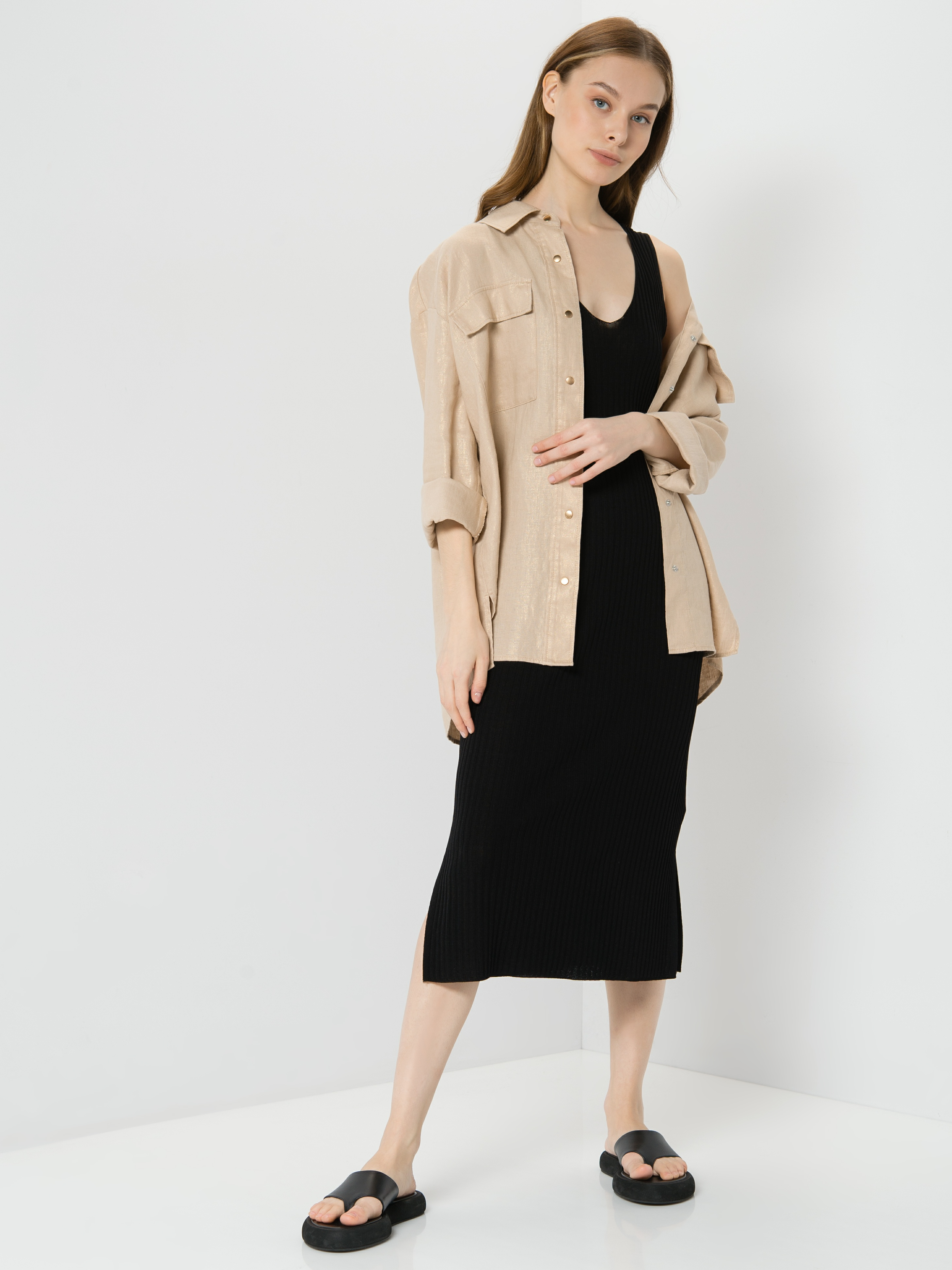 

Платье женское TAIFUN by GERRY WEBER 182002-15025-1100 черное 42, 182002-15025-1100